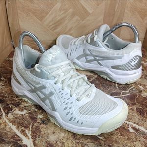 asics netball trainers black